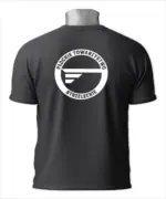 tył CZARNY Light_koszulka PTS PŁOCK logo tyl