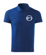 przód royal blue Polo PTS PŁOCK logo przod